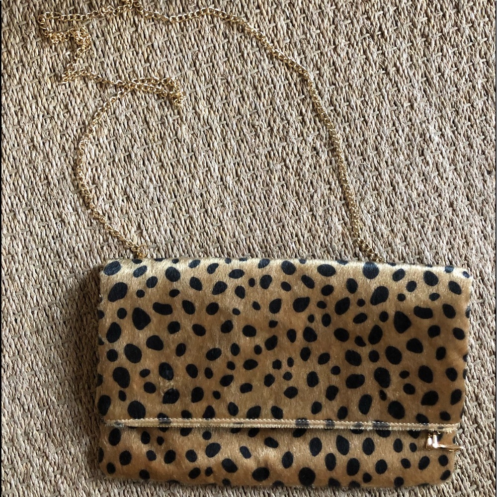 Leopard/Spotted print Crossbody bag/purse/clutch🐆